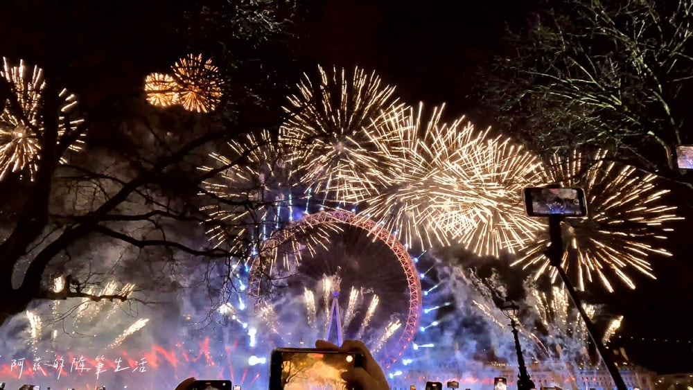 倫敦跨年煙火購票教學,煙火區域推薦、跨年心得! - 第3張圖