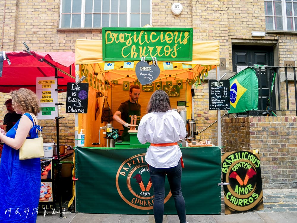 倫敦紅磚巷市集Brick Lane Market,街頭美食、古著逛不完的文青市集! - 第5張圖