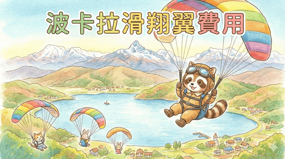 【尼泊爾】波卡拉滑翔翼 Paragliding｜滑翔傘價格、預訂方式與飛行體驗全記錄