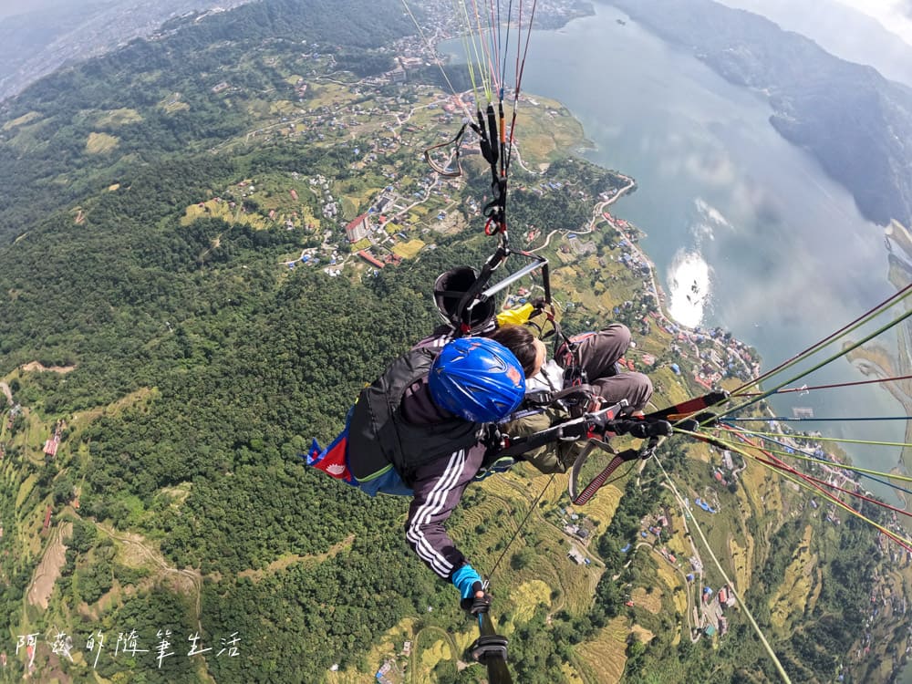 【尼泊爾】波卡拉滑翔翼 Paragliding｜滑翔傘價格、預訂方式與飛行體驗全記錄