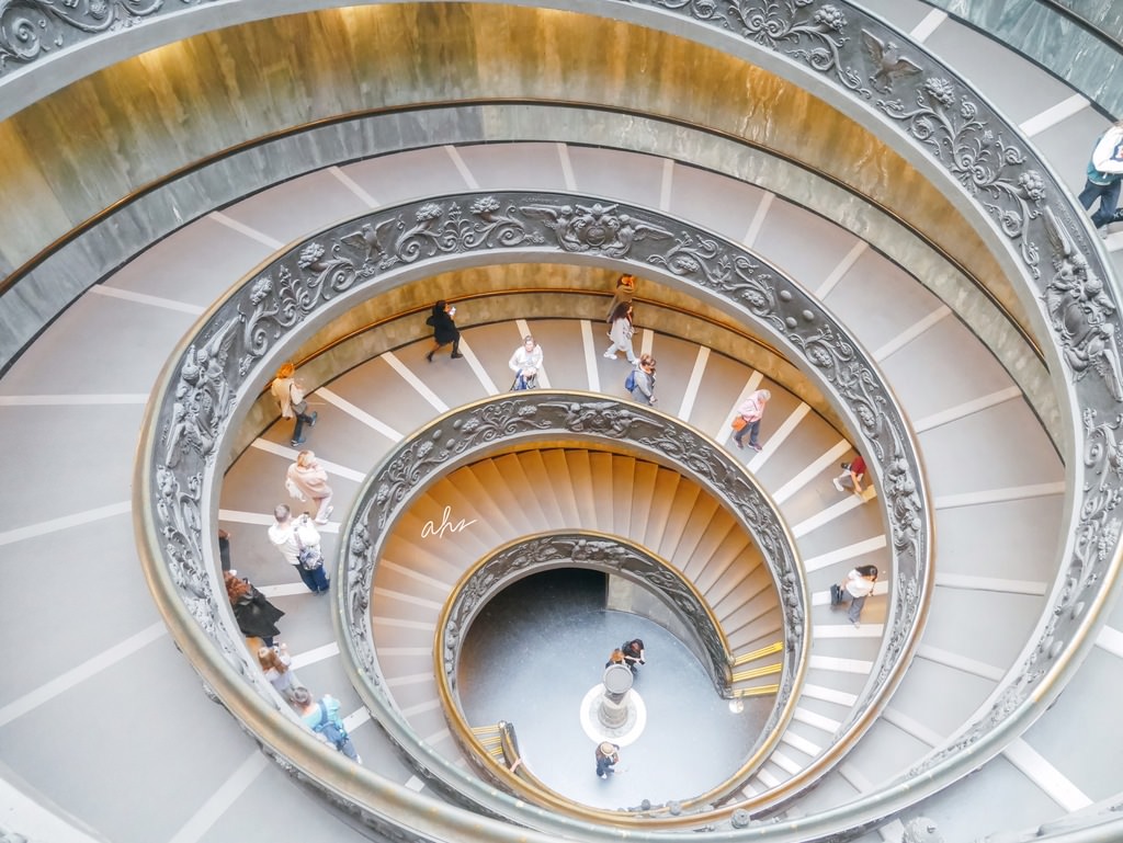梵蒂岡博物館螺旋樓梯