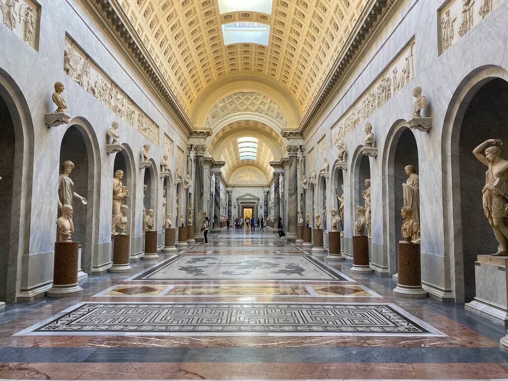 梵蒂岡博物館內部