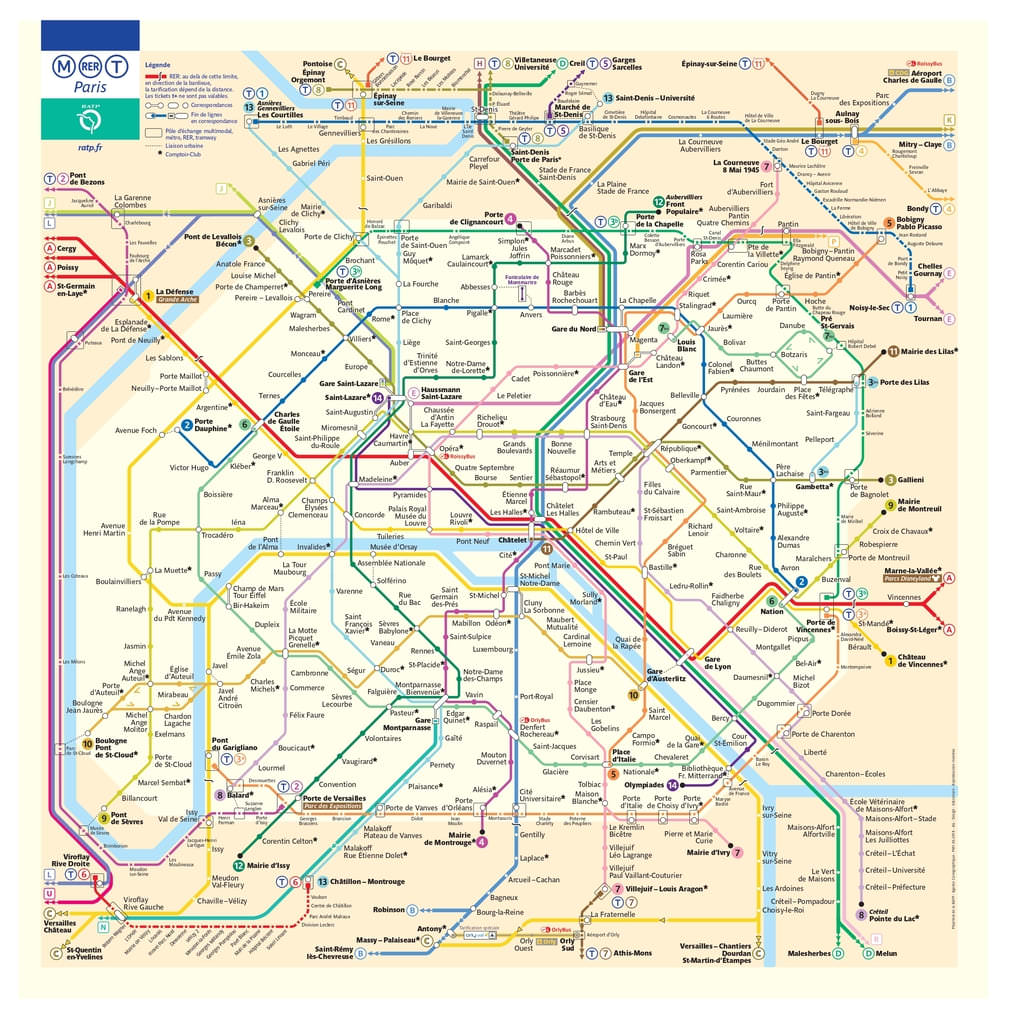 paris metro map 2019 page 0001
